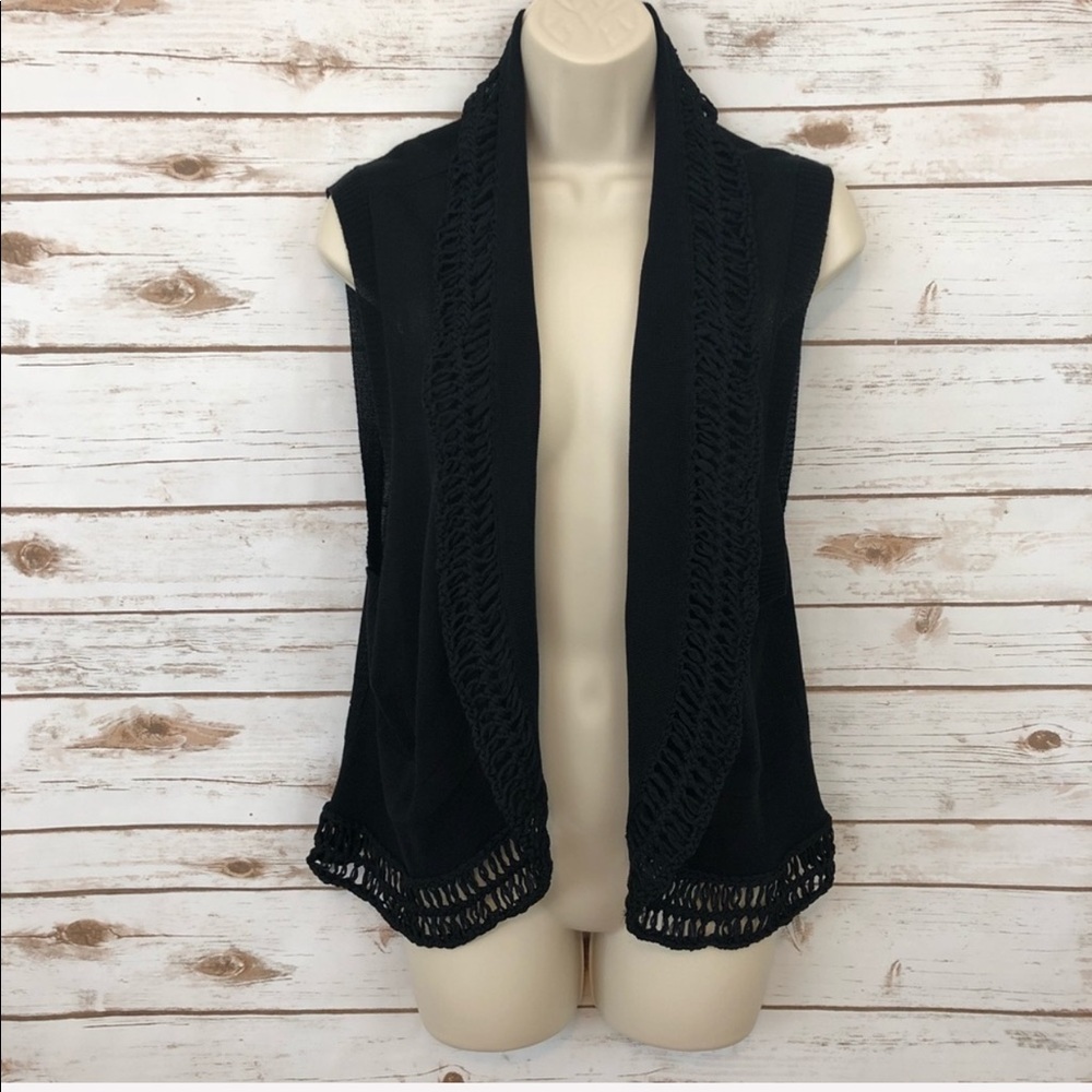 CACHE Embellished Dressy Vest Top